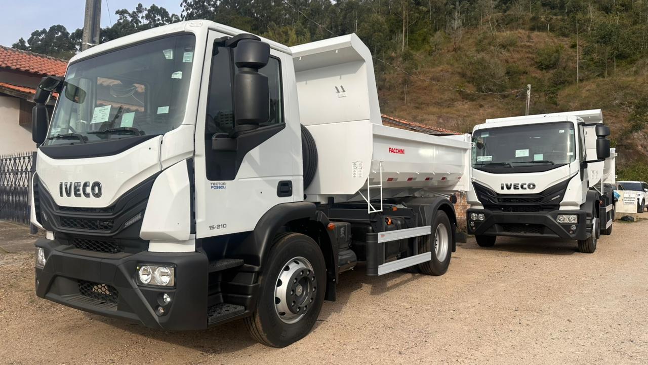 Gravatal investe R$ 800 mil na aquisição de dois novos caminhões para reforçar Agricultura e Infraestrutura