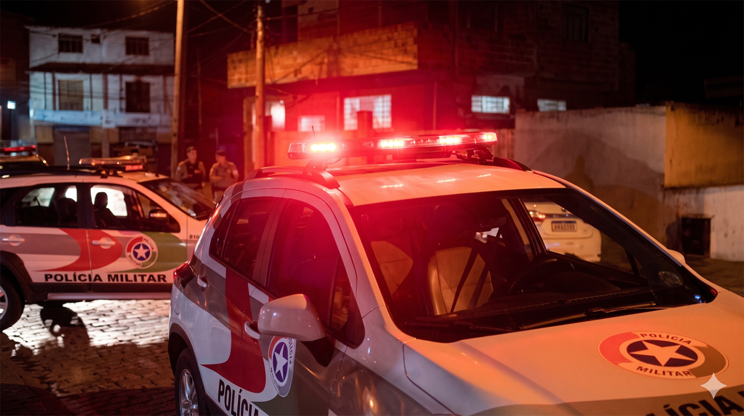 Homem em surto é contido pela Polícia Militar no bairro Santa Augusta, em Braço do Norte