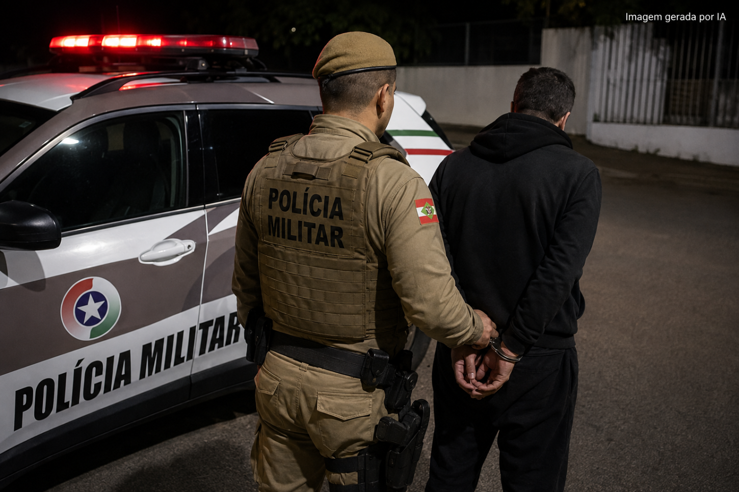 Polícia Militar cumpre mandados de prisão e recaptura foragidos em cinco cidades de SC