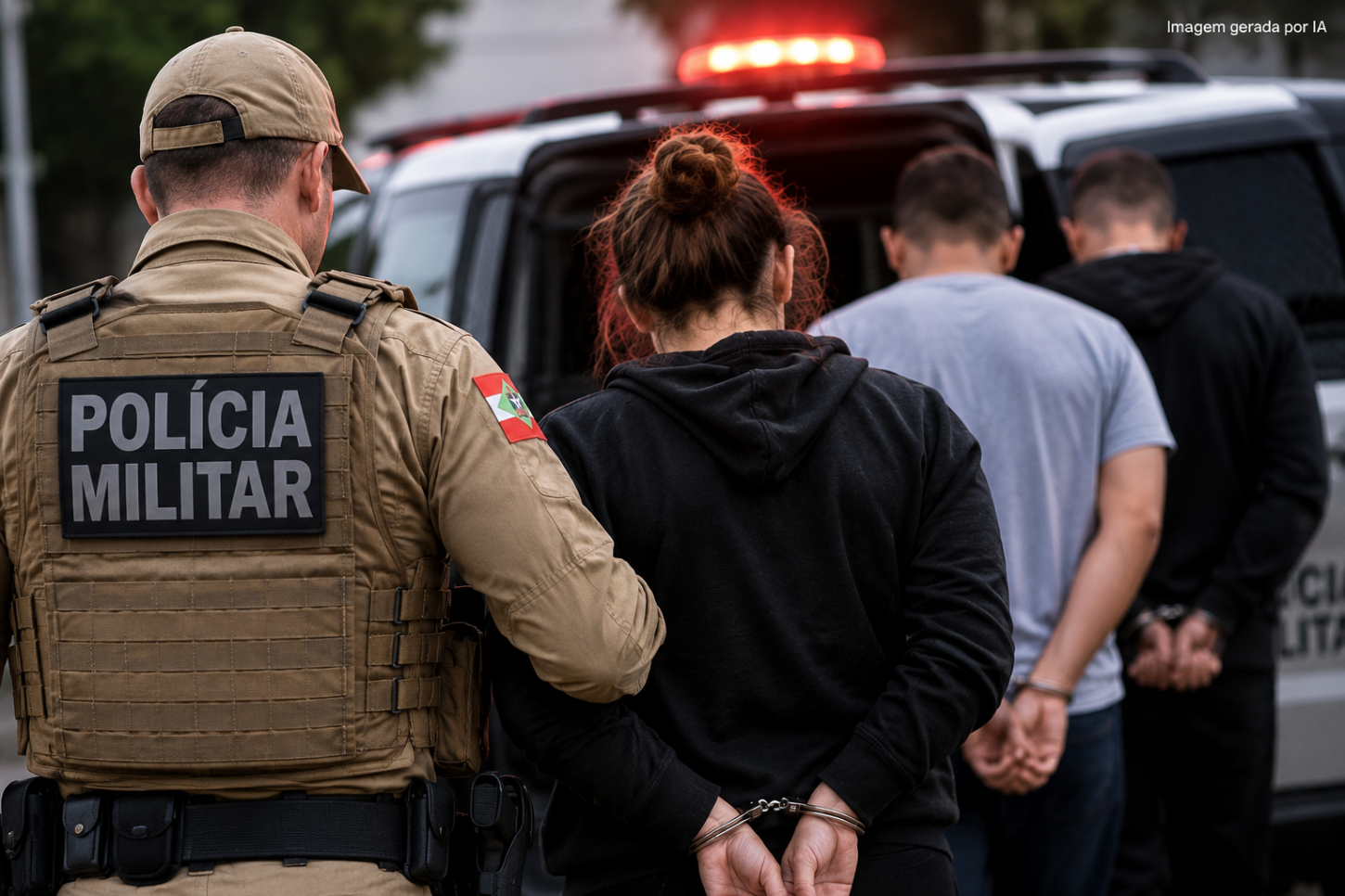 Polícia Militar cumpre quatro mandados de prisão em diferentes regiões de Santa Catarina