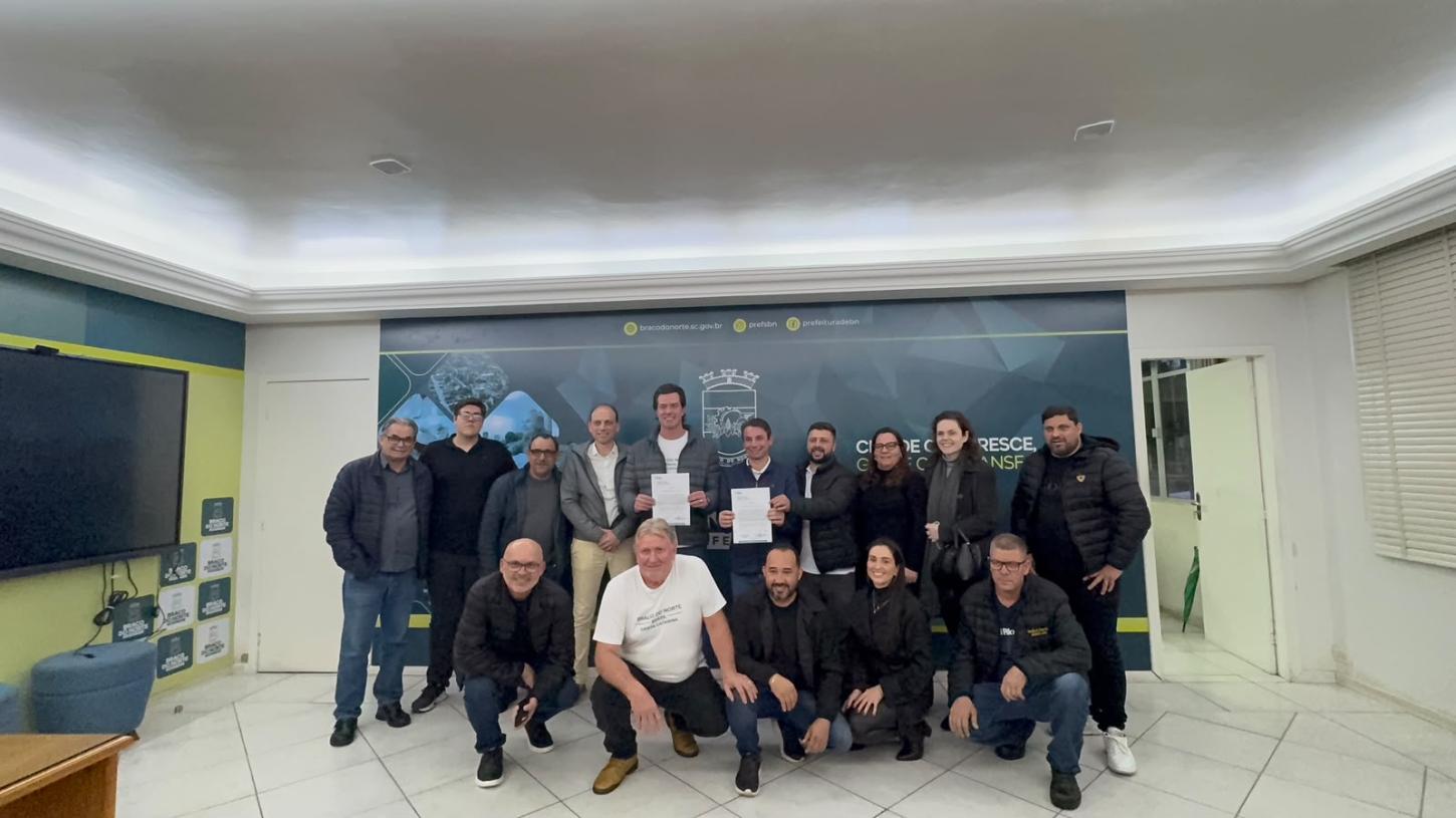 Prefeitura de Braço do Norte autoriza pavimentação de mais de 500 metros da Rua Cônego Valentin Oenning