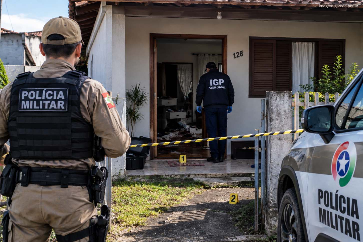 Crime bárbaro choca moradores do bairro Ana Paula na manhã de terça-feira