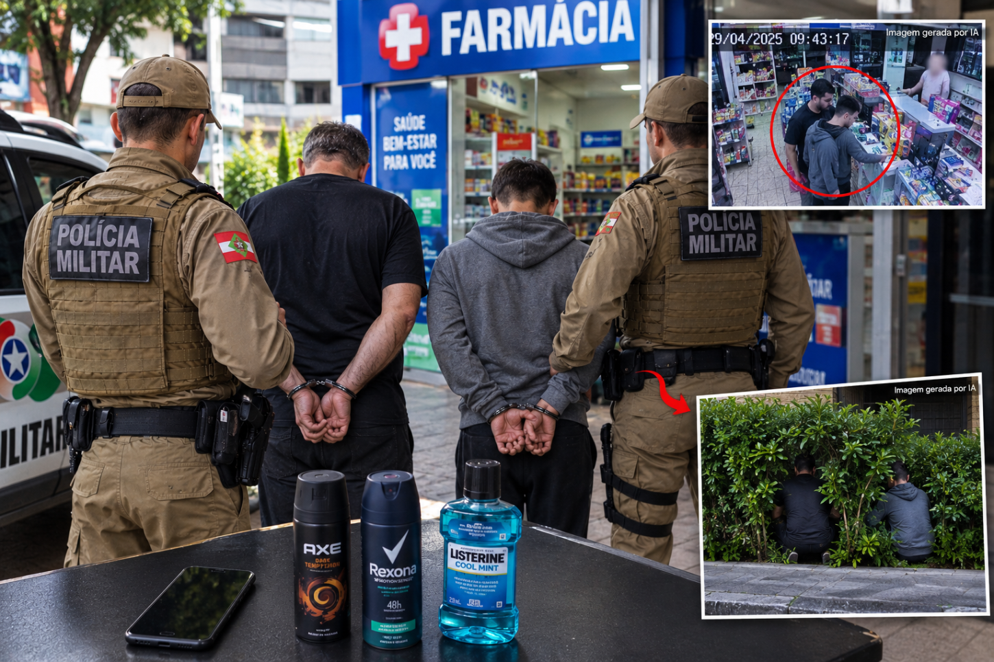 Dupla é presa em flagrante após Operação 