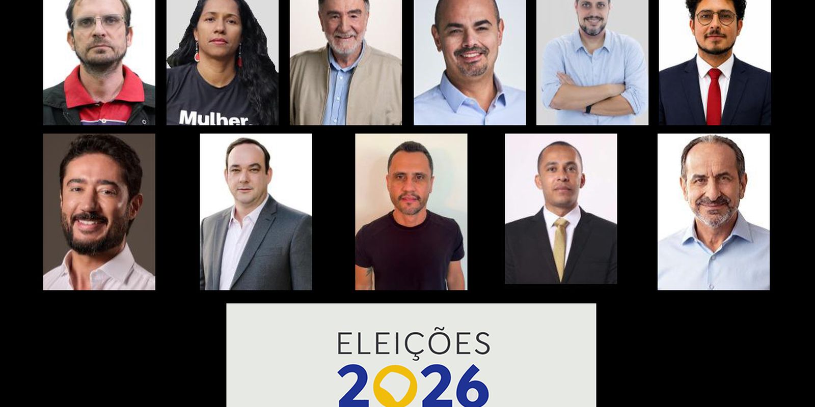 Minas Gerais tem 11 candidatos a governador; veja quais são