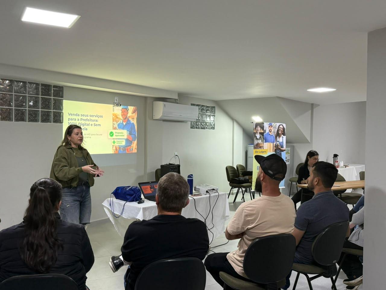 São Ludgero capacita MEIs para prestação de serviços à Prefeitura por meio do Contrata+ Brasil
