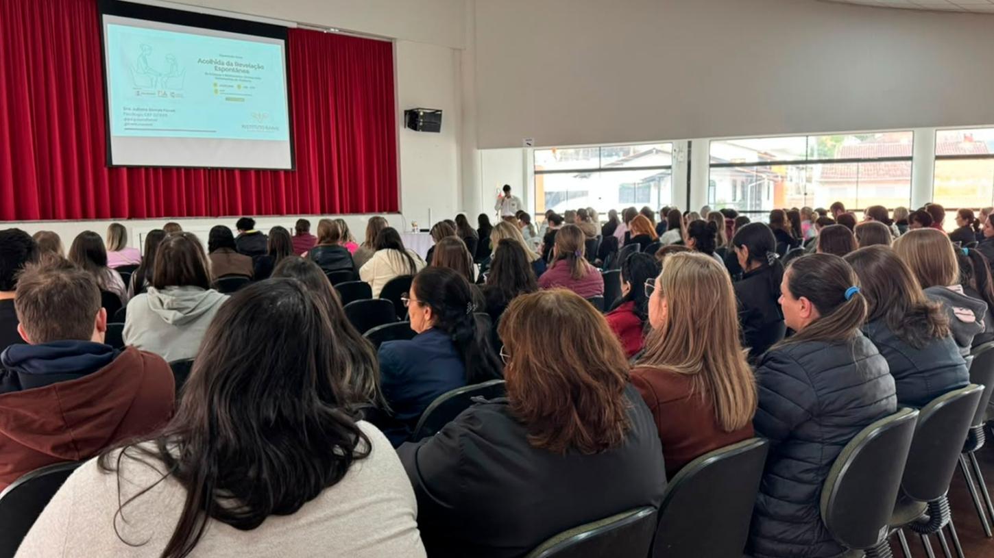São Ludgero capacita rede de proteção para aprimorar escuta especializada e evitar revitimização de crianças e adolescentes