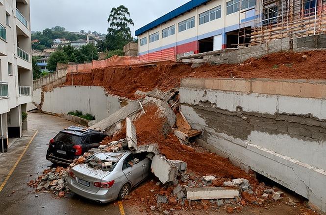 TJSC reconhece culpa concorrente do Estado por desabamento de parede de condomínio vizinho a escola em Gravatal