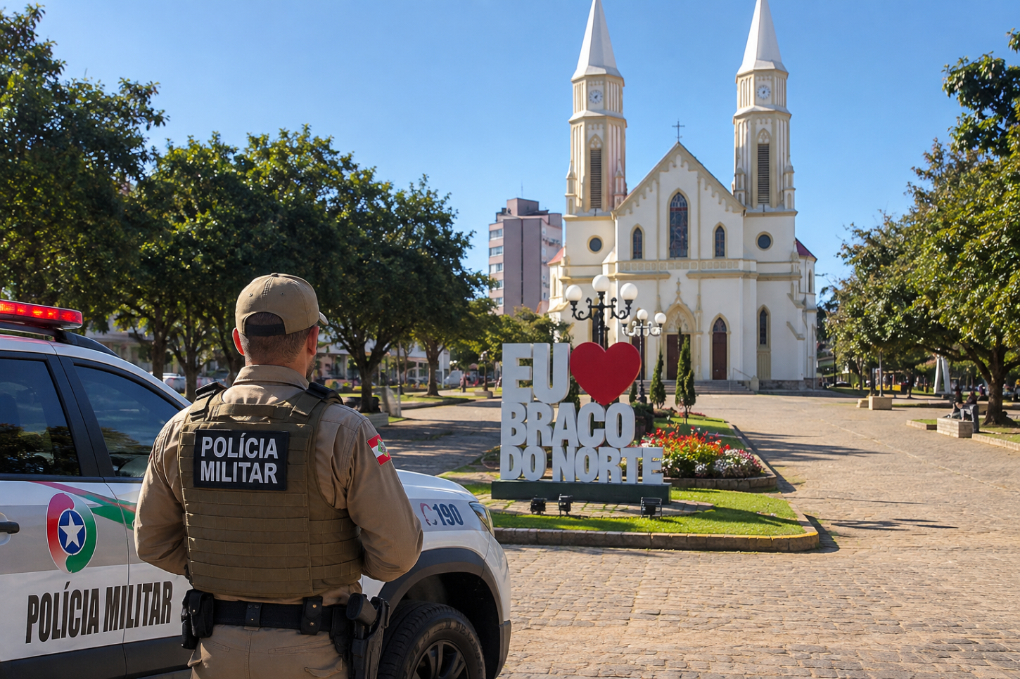 35º BPM NÃO REGISTRA OCORRÊNCIAS RELEVANTES EM BRAÇO DO NORTE