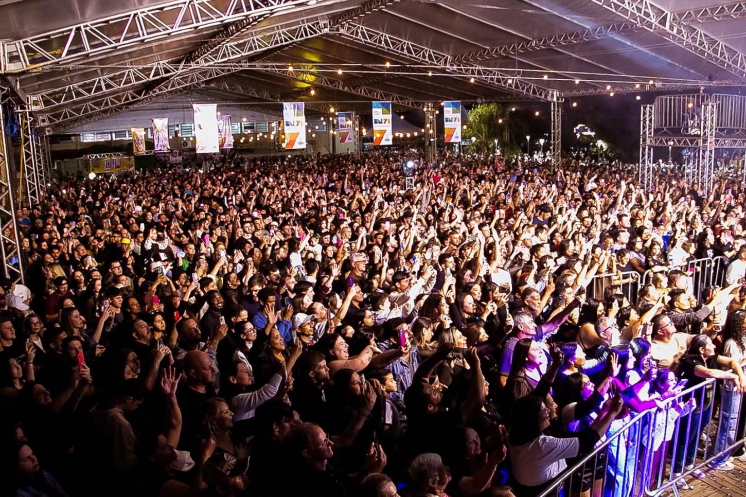 Braço do Norte encerra comemorações dos 71 anos com grande público no Parque da Família