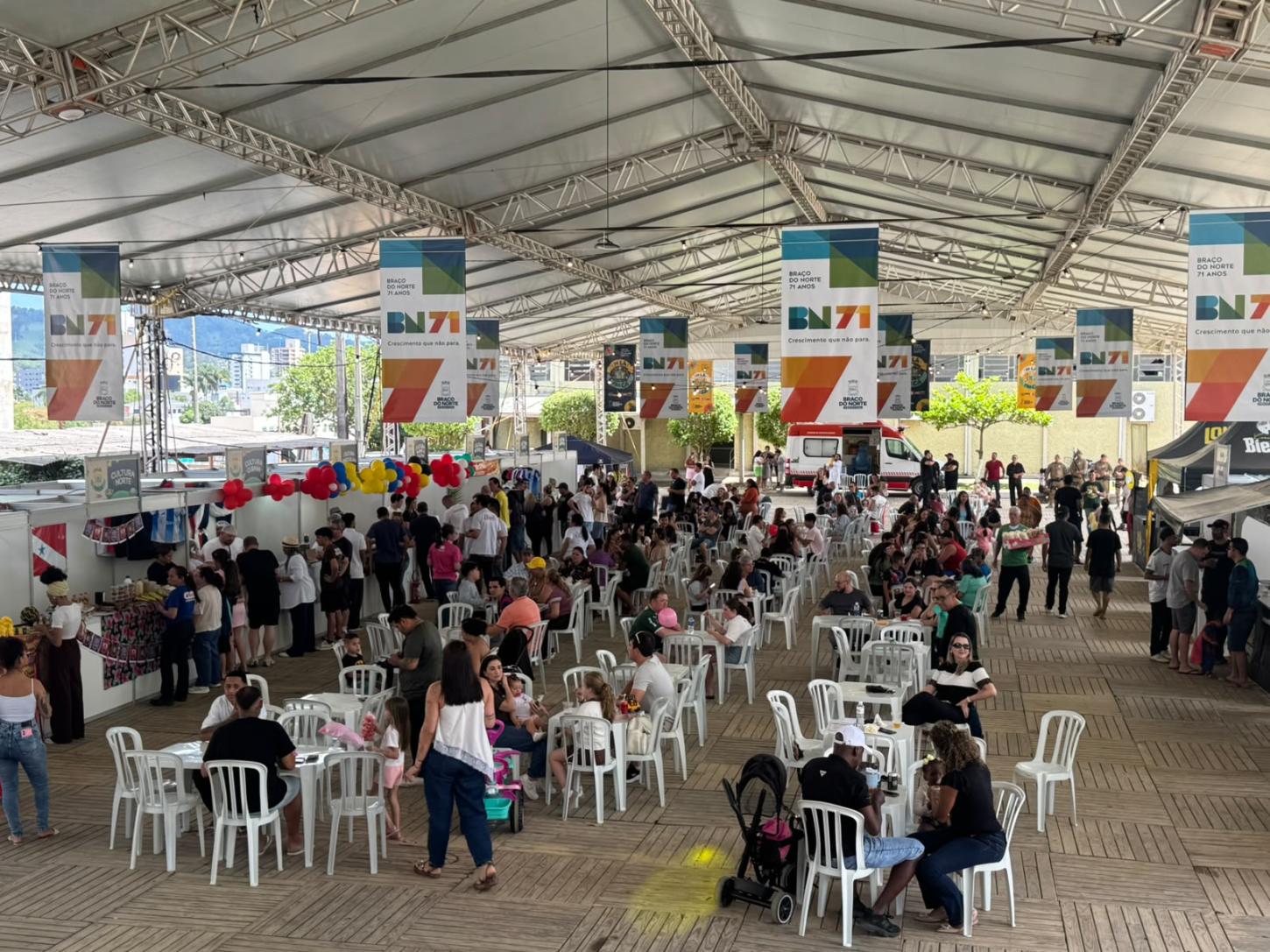 Festa das Culturas reúne comunidades e celebra a diversidade no aniversário de 71 anos de Braço do Norte