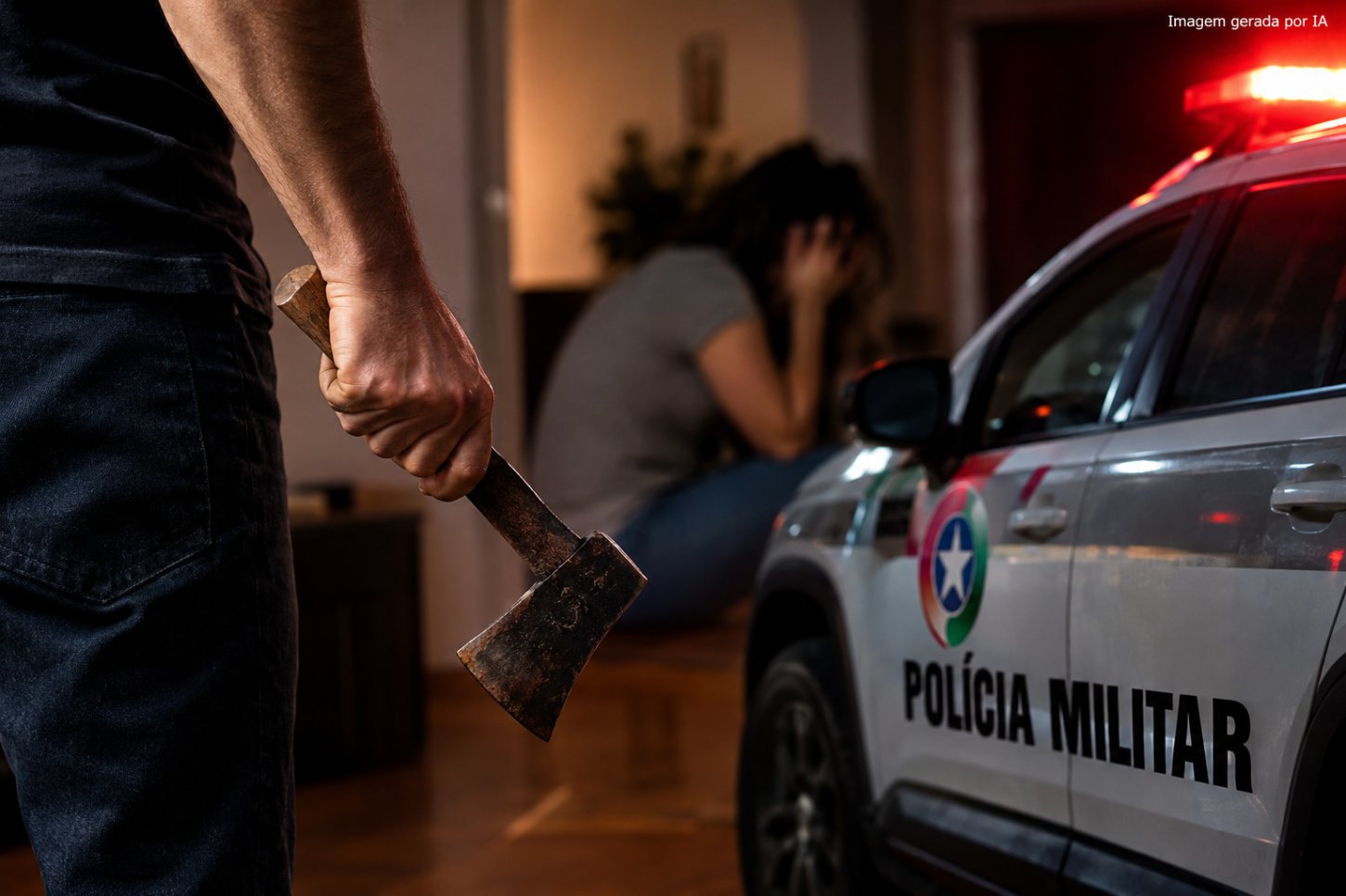 Homens agridem familiares após surtos motivados por drogas em Criciúma e Cocal do Sul