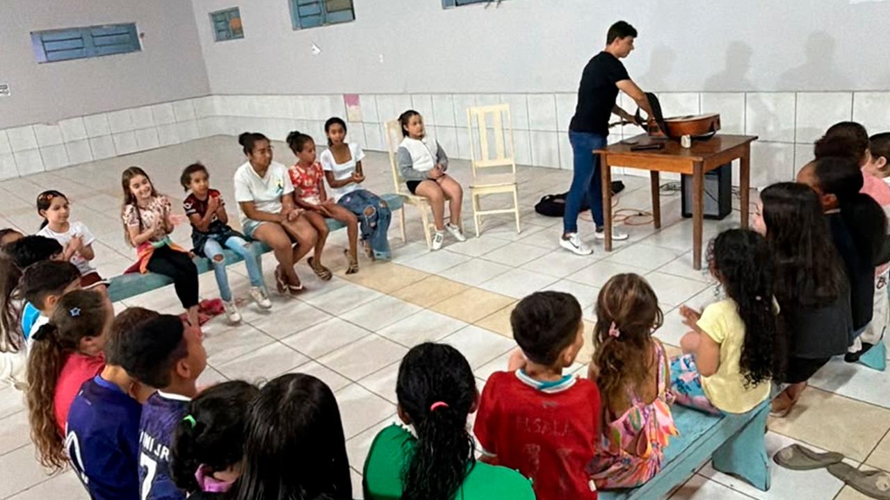 São Ludgero promove evento para celebrar a música, a cultura e a memória do município com projetos do Cras