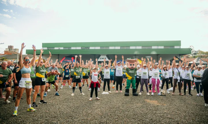1ª Corrida Cerbranorte reúne cerca de 800 participantes e marca a história do esporte em Braço do Norte