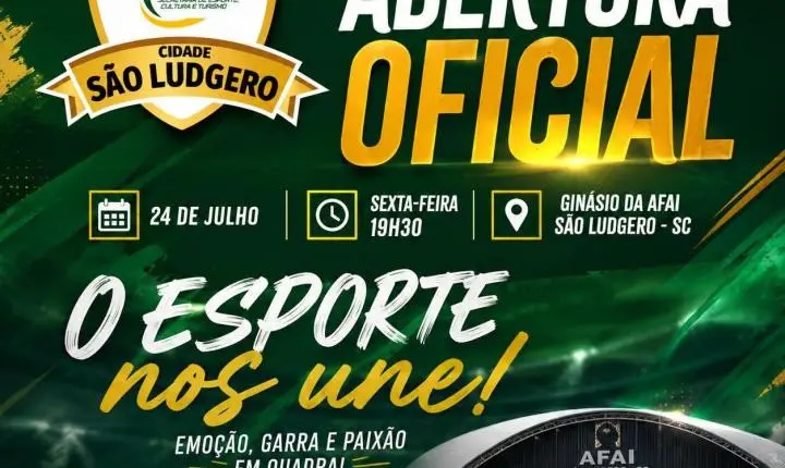 9ª Copa Cidade São Ludgero reúne promessas do futebol nacional a partir desta sexta-feira