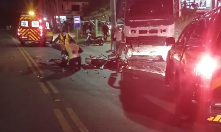 🏍️ Acidente na BR-101: motociclista morre após colisão com caminhão