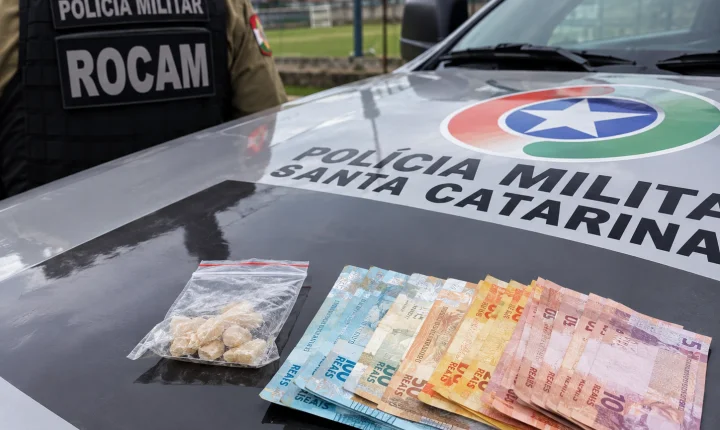 Adolescente é apreendido por tráfico de drogas em Tubarão