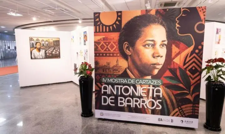 Alesc abre mostra artística para celebrar os 125 anos de Antonieta de Barros