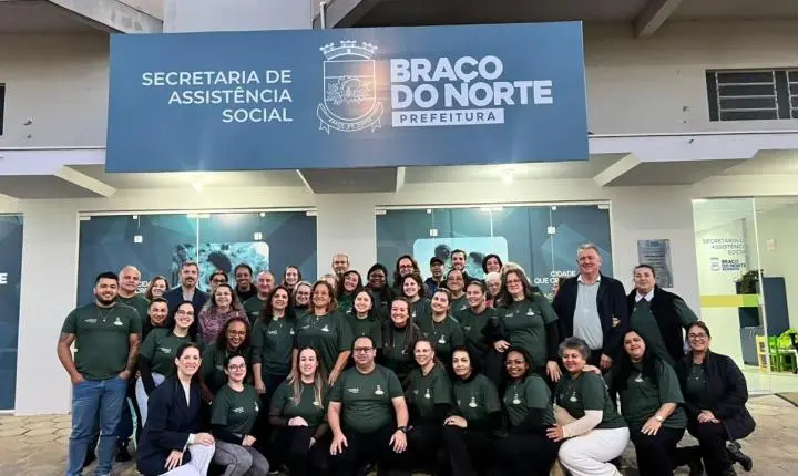📍 Após duas décadas, Secretaria de Assistência Social de Braço do Norte muda para nova sede