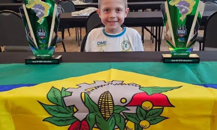 📰 Atleta de Braço do Norte conquista o vice-campeonato brasileiro de xadrez sub-09