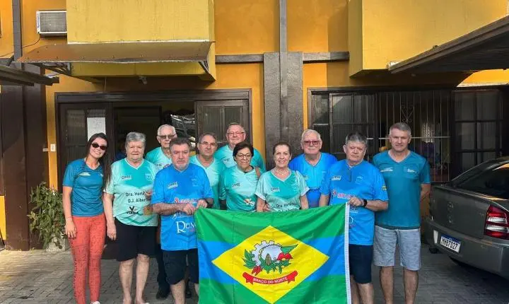 🏆 Atletas de Braço do Norte representam o município nos Jogos Abertos da Terceira Idade