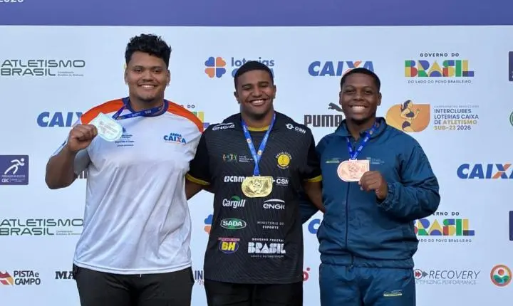 🥇 Atletismo de Braço do Norte conquista pódio no Campeonato Brasileiro Sub-23 em São Paulo