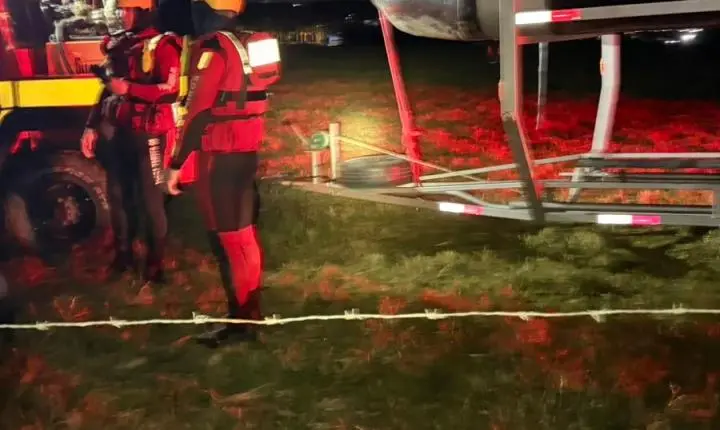 Bombeiros encontram corpo de mulher desaparecida no Rio Braço do Norte