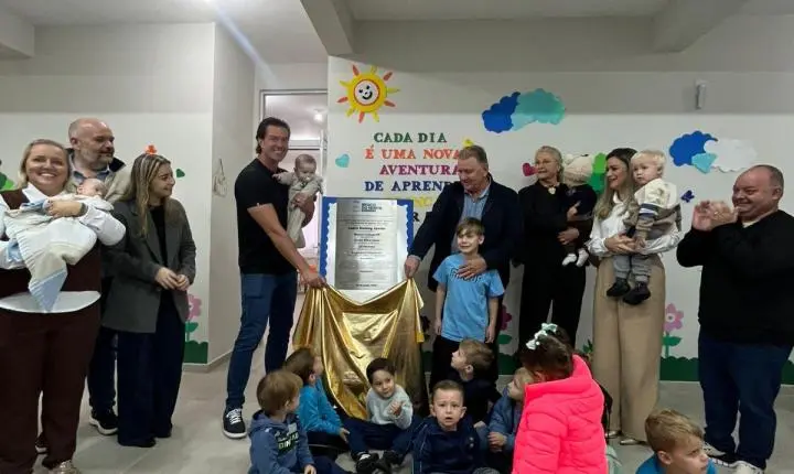 🏢 Braço do Norte inaugura duas creches e abre 200 novas vagas na rede municipal