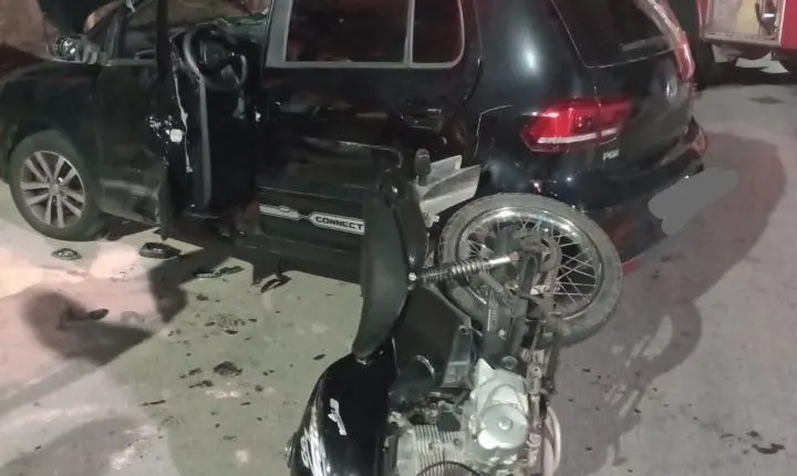 🏍️ Colisão entre carro e moto deixa uma vítima fatal em Tubarão