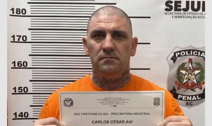 ⛓️ Condenado a 36 anos de prisão por estupro e roubo foge de penitenciária em São Cristóvão do Sul