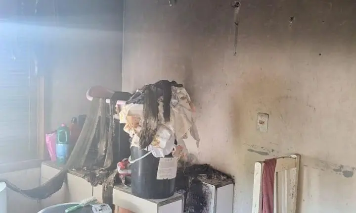 🔥 Curto-circuito em celular causa incêndio em residência em BN
