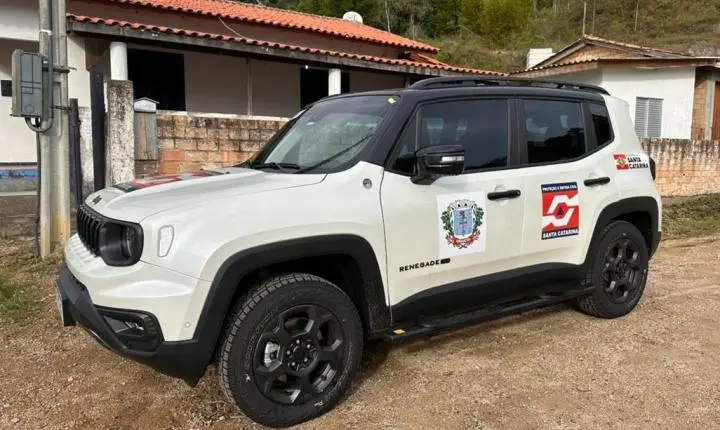 📢 Defesa Civil de Gravatal recebe nova viatura do Estado para reforçar monitoramento de áreas de risco