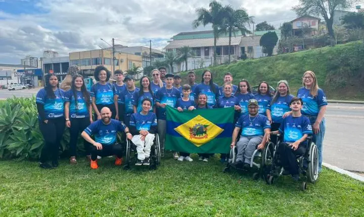 DME Braço do Norte conquista 36 medalhas e recorde no Meeting Paralímpico