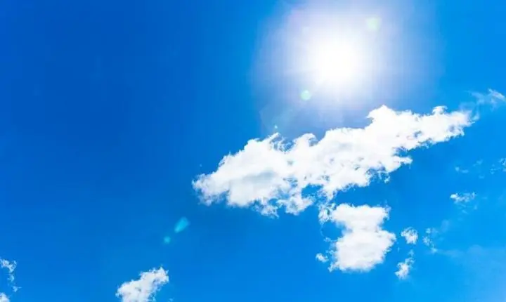 ☀️ Domingo de sol e calor em SC; temporais isolados podem atingir o Oeste na segunda