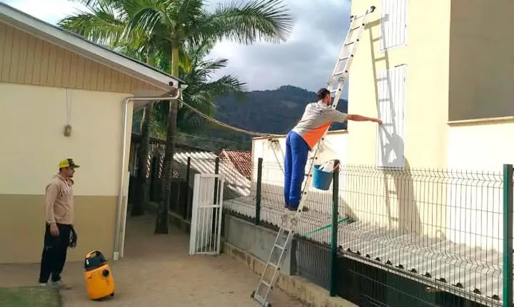 Educação de São Ludgero intensifica obras e manutenções em unidades escolares