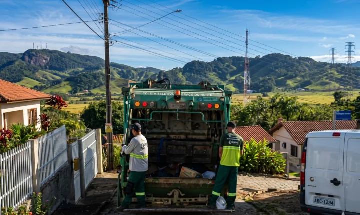 🚛 Gravatal reforça coleta de lixo com horários extras nas quartas e sábados