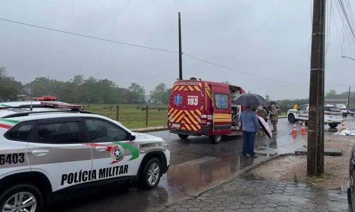 Homem armado com faca invade creche em Tijucas e é morto após confronto com a Polícia Militar
