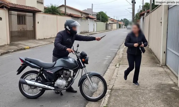 Homem armado tenta roubar celular de mulher em São Ludgero