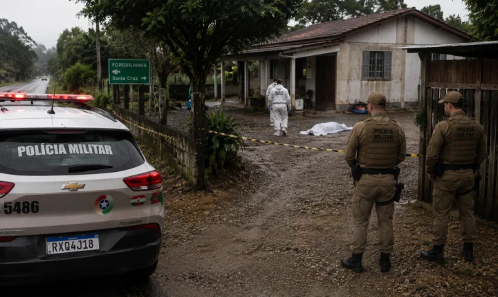 Homem é encontrado morto com marcas de violência no pátio de casa