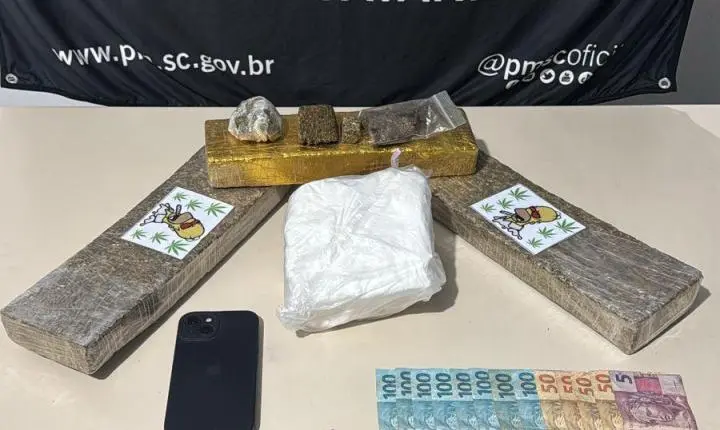 🚔 Homem é preso por tráfico de drogas na modalidade tele-entrega