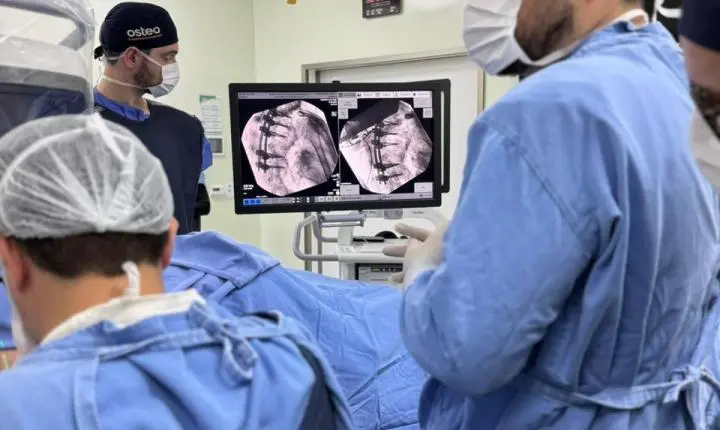 📢 Hospital São José realiza procedimento inovador com polilaminina em paciente com trauma medular
