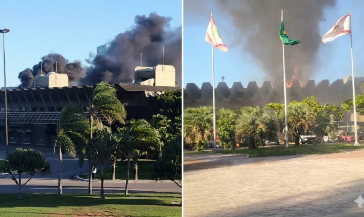 🚒 Incêndio atinge Terminal Rodoviário Rita Maria em Florianópolis