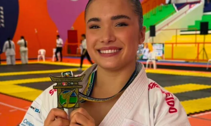 Karateca de Braço do Norte entra para a lista das 100 melhores do mundo no ranking mundial