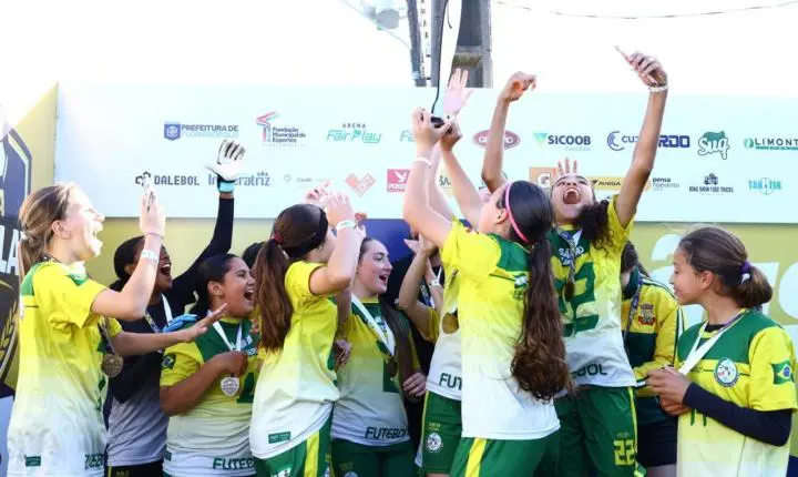 Meninas do Sub-14 de São Ludgero conquistam título inédito da Série Prata na Copa Fair Play em Florianópolis