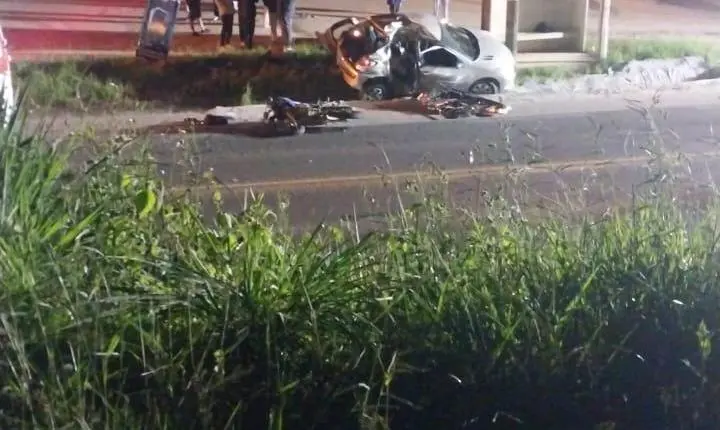 Motociclista de 39 anos morre após colisão lateral com carro na SC-370 em Braço do Norte