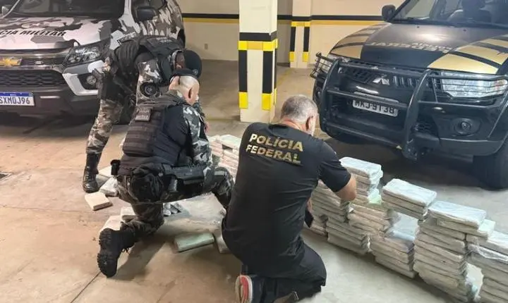 🚨 Operação conjunta apreende 171 kg de cocaína em Santo Amaro da Imperatriz