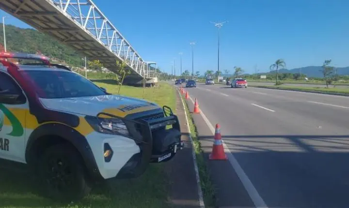 🚨 Operação Dia do Trabalhador registra queda de 66% em mortes nas rodovias de SC