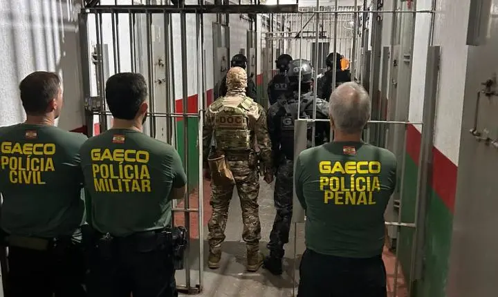 🚔 Operação Gaeco ataca conexão entre facções de SC e Rio Grande do Sul