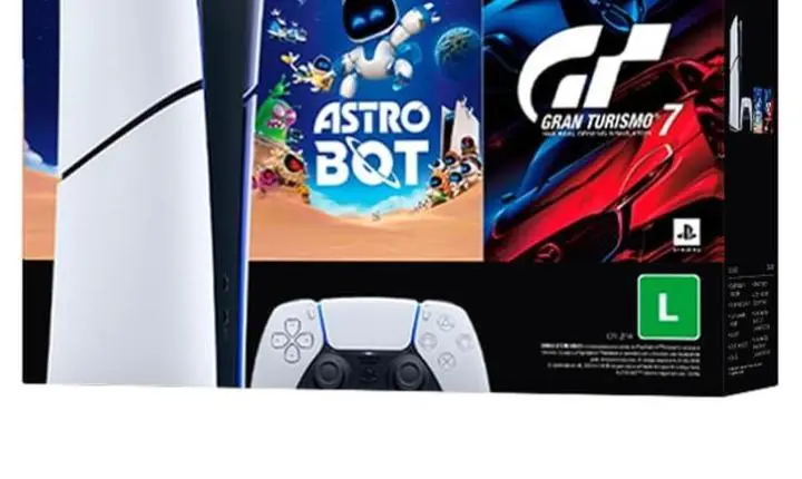 🎮PlayStation 5 Slim Digital: Novo pacote com ASTRO BOT e Gran Turismo 7 chega para atrair fãs de velocidade e plataforma