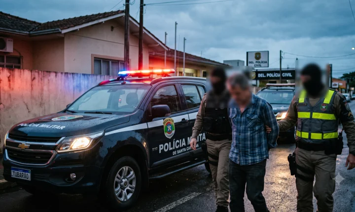 PM cumpre cinco mandados de prisão na Região Sul de Santa Catarina