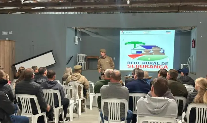 🗺️ PM implanta quinta Rede Rural de Segurança em Santa Rosa de Lima